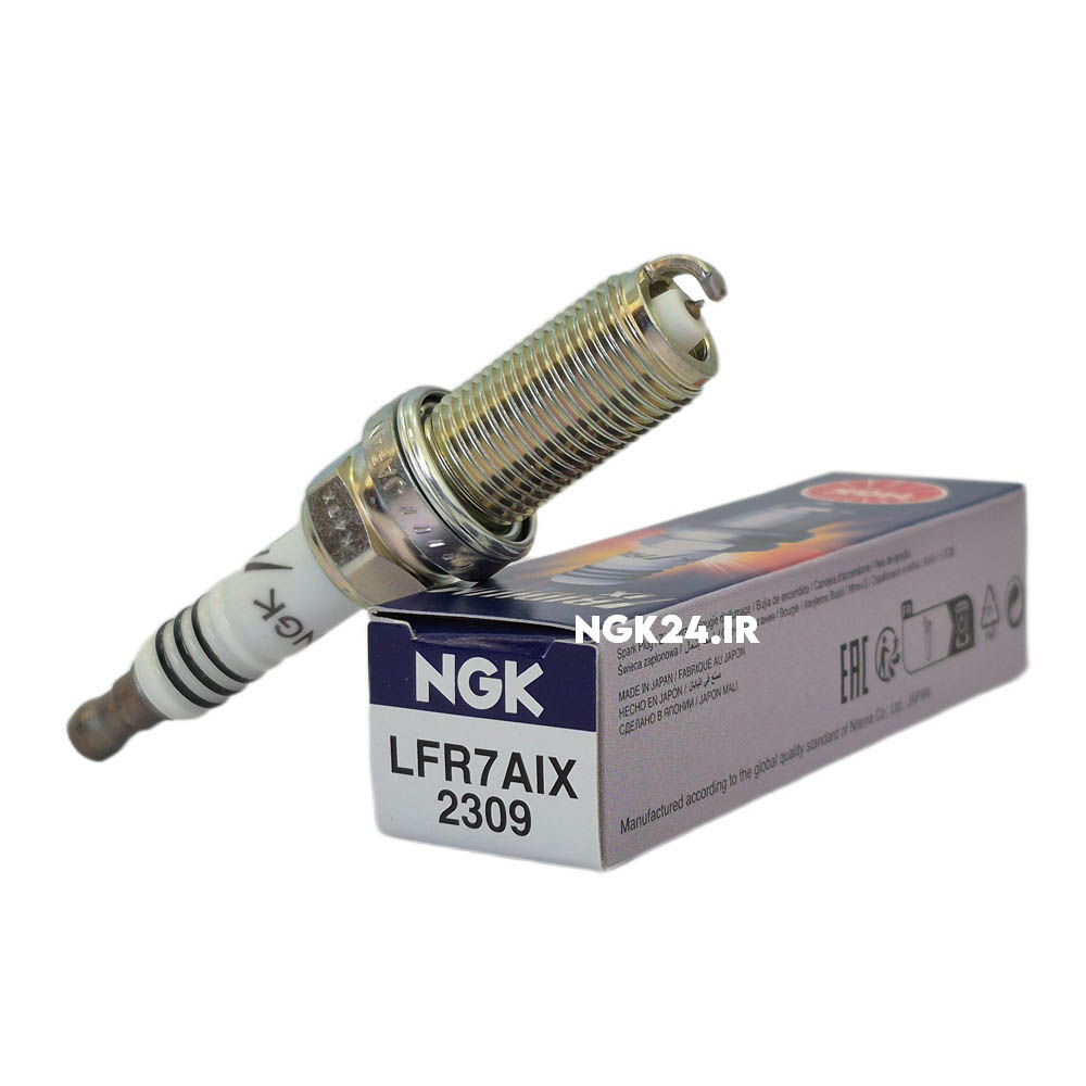 شمع LFR7AIX پایه بلند NGK ژاپن