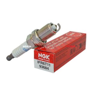 شمع ایریدیوم لیزری پایه کوتاه NGK ژاپن IFR6T11 93684